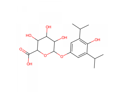 4-羟基丙泊酚-4-O-β-D-葡糖苷酸，115005-78-2，98%