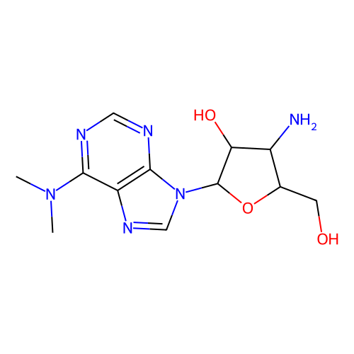 氨基<em>核苷</em><em>嘌呤</em>霉素，58-60-6，98%