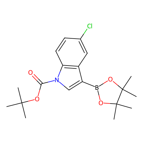 1-Boc-5-氯吲哚-3-<em>硼酸</em><em>频</em><em>那</em><em>醇</em><em>酯</em>，1218790-30-7，95%