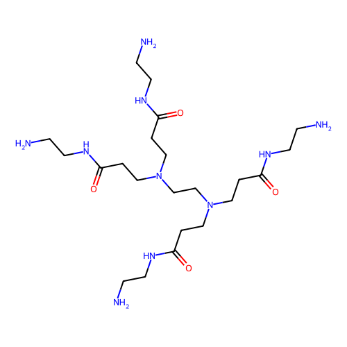PAMAM树枝状聚合物，155773-72-1，ethylenediamine <em>core</em>, generation 0.0 solution, 20wt. % in methanol