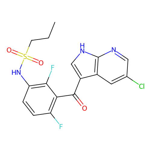 <em>PLX-4720</em>,B-Raf抑制剂，918505-84-7，≥99%