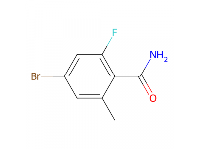 4-溴-2-氟-6-甲基苯甲酰胺，1242156-51-9，97%
