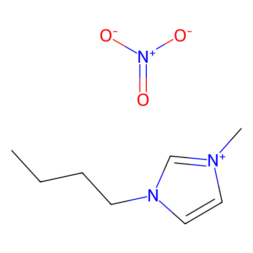 <em>1</em>-丁基-3-<em>甲基</em><em>咪唑</em>硝酸盐，179075-88-8，95%
