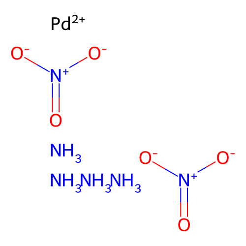 四氨基硝酸<em>钯</em>，13601-08-6，98%
