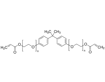 双酚A乙氧化物二丙烯酸酯，64401-02-1，average Mn ~512，stabilized with MEHQ