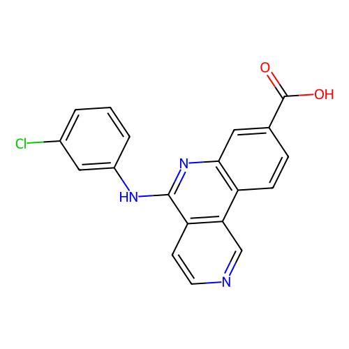 CX-4945 (<em>Silmitasertib</em>),CK2抑制剂，1009820-21-6，≥98%