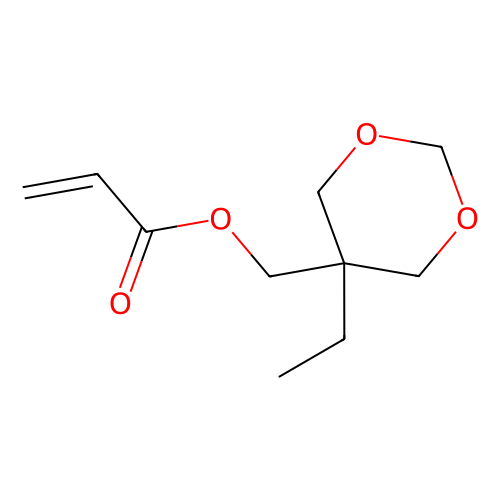 丙烯酸(5-乙基-<em>1</em>,3-<em>二氧</em>六环-5-基)甲酯 (<em>含</em>稳定剂MEHQ)，66492-51-1，98%