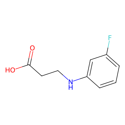 3-((3-氟苯基)氨基)丙酸，<em>885275</em>-89-8，98%