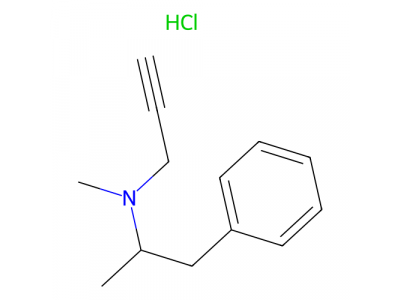 (R)-(-)-丙炔苯丙胺 盐酸盐，14611-52-0，10mM in Water