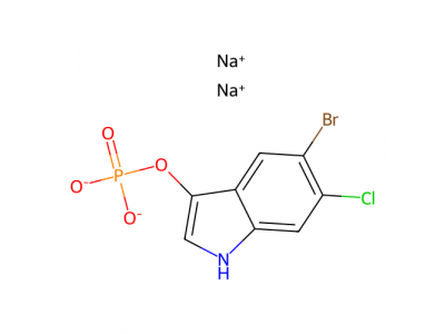 5-溴-6-氯-3-吲哚磷酸酯，一水合二钠盐，404366-59-2，98%
