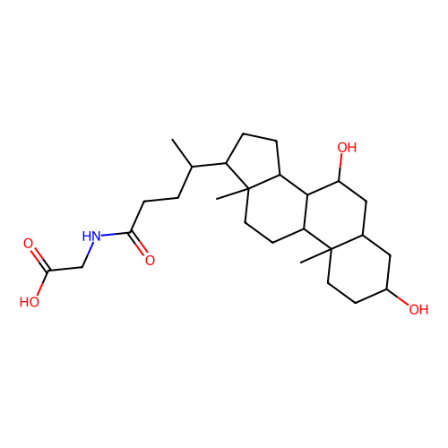 <em>甘</em><em>氨</em>鹅脱氧胆酸，640-79-9，10mM in DMSO