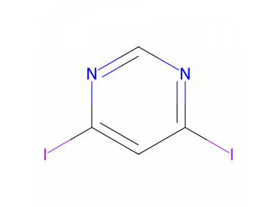 4,6-二碘嘧啶，19646-06-1，95%