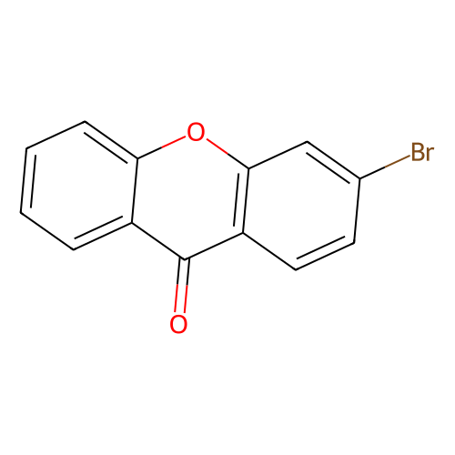 3-溴-9H-氧杂<em>蒽</em>-9-<em>酮</em>，500286-36-2，>98.0%(GC)