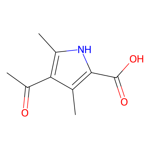 4-乙酰基-<em>3</em>,5-二甲基-2-吡咯羧酸，<em>2386</em>-28-9，95%