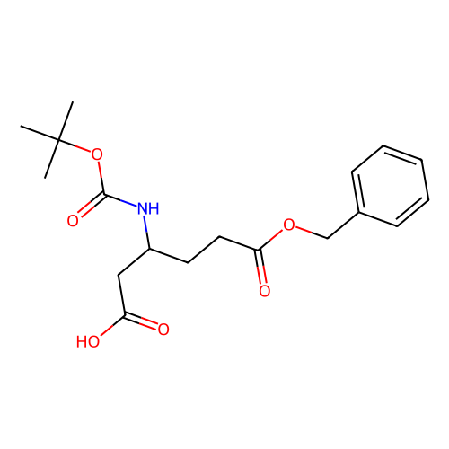 Boc-L-<em>beta</em>-高谷氨酸 <em>6</em>-苄酯，218943-30-7，98%