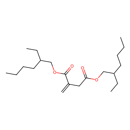 衣康酸双(<em>2</em>-乙基已基)酯 (含稳定剂HQ)，2287-83-4，>94.0%(GC)