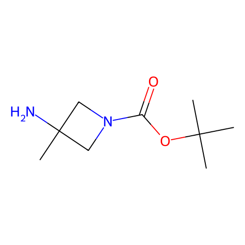 3-氨基-3-甲基氮杂环<em>丁烷</em>-1-羧酸<em>叔</em>丁酯，1158758-77-0，97%