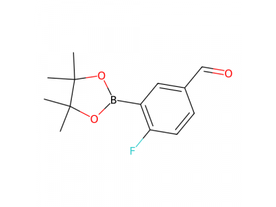 2-氟-5-甲酰基苯硼酸频哪醇酯，1112208-82-8，95%