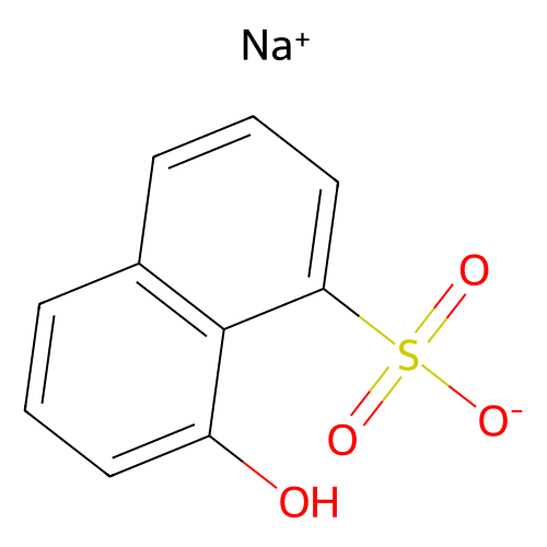 <em>1</em>-萘酚-8-<em>磺酸钠</em>，20215-36-<em>5</em>，>96.0%(HPLC)