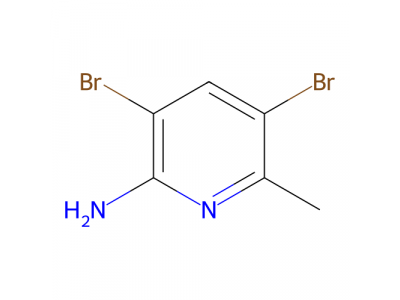2-氨基-3.5-二溴-6-甲基吡啶，91872-10-5，≥98.0%(GC)