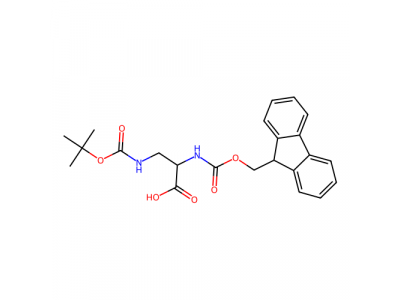 N-Fmoc-N'-Boc-L-2,3-二氨基丙酸，162558-25-0，97%