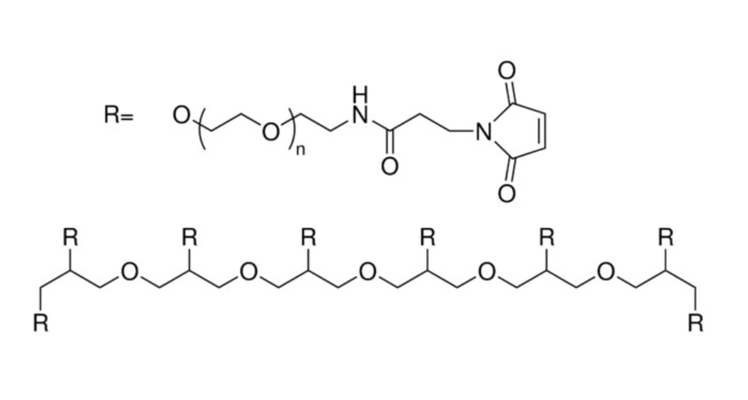 8arm-PEG40K-马来酰亚胺，hexaglycerol core, <em>average</em> <em>Mn</em> 40,000