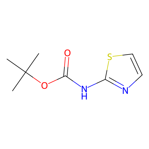 <em>噻唑</em>-<em>2</em>-<em>氨基</em>甲酸叔丁酯，170961-15-6，≥97%