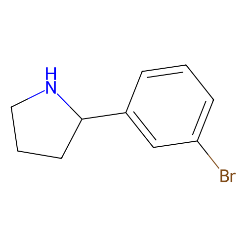 <em>2</em>-（3-溴<em>苯基</em>）吡咯烷，383127-<em>79</em>-5，95%