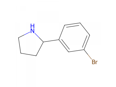 2-（3-溴苯基）吡咯烷，383127-79-5，95%