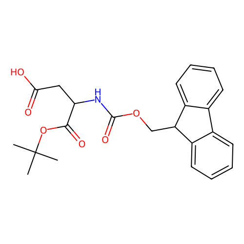 N-芴甲氧羰基-D-<em>天冬氨酸</em> 1-叔丁酯，134098-70-7，95%