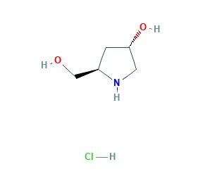 (<em>3</em>S,<em>5</em>R)-<em>5</em>-(羟甲基)吡咯烷-<em>3</em>-<em>醇</em>盐酸盐，1018987-47-7，98%