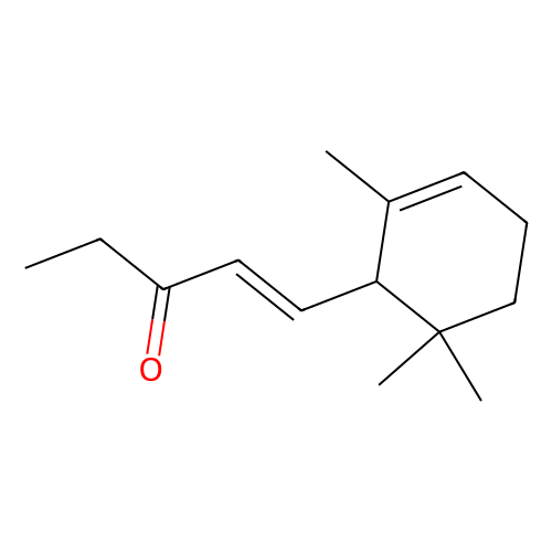 甲基<em>紫罗兰</em><em>酮</em>(α,β-位的混合物,α-正为主)，7779-30-8，>80.0%(GC)