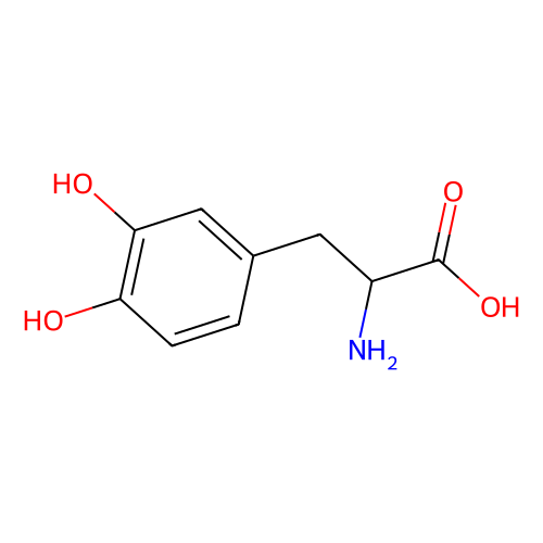 3-(3,4-二羟苯基)-<em>DL</em>-丙氨酸，63-84-3，>98.0%(HPLC)