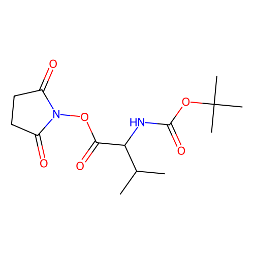 Boc-<em>L</em>-<em>缬氨酸</em>羟基<em>琥珀</em><em>酰</em><em>亚胺</em><em>酯</em>，3392-12-9，≥98%