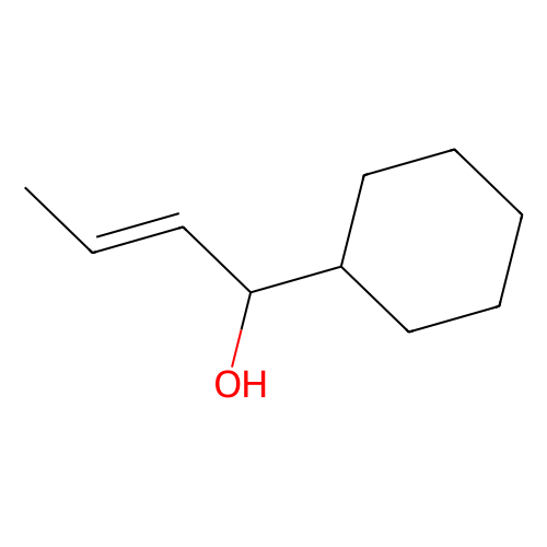1-环己基-2-丁烯-1-醇 (<em>顺反异构</em><em>混合物</em>)，18736-82-8，95%