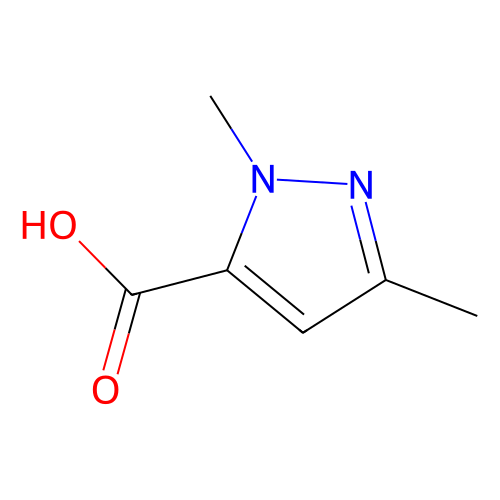 1,3-<em>二甲基</em>-1H-吡唑-<em>5</em>-甲酸，5744-56-<em>9</em>，≥97%