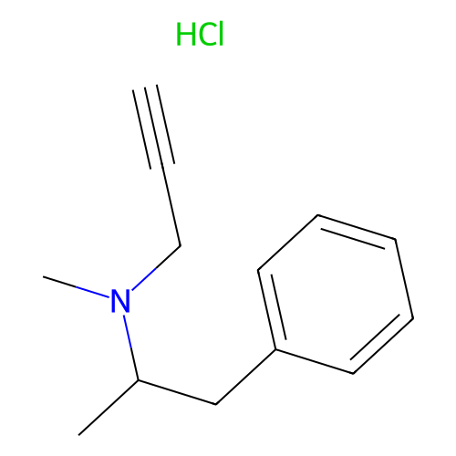 (R)-(-)-丙炔<em>苯丙胺</em> 盐酸盐，14611-52-0，≥98%(HPLC)