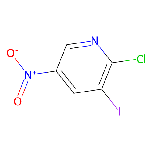 2-氯-<em>3</em>-<em>碘</em>-5-硝基<em>吡啶</em>，25391-60-0，97%