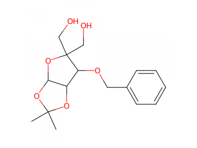 3-O-苄基-4-(羟甲基)-1,2-O-异亚丙基-ALPHA-D-呋喃核糖，63593-03-3，97%