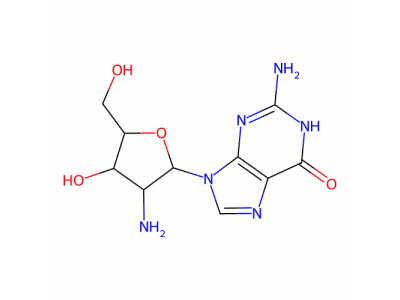 2'-氨基-2'-脱氧鸟苷，60966-26-9，98%