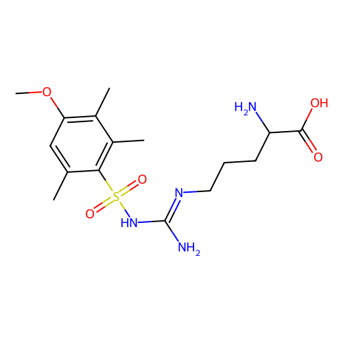 Nω-(4-甲氧基-2,3,6-三甲基苯磺酰基)-L-精氨酸，80745-10-4，98