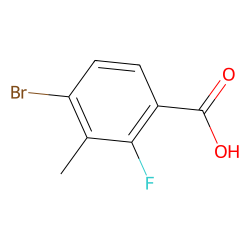 4-溴-<em>2</em>-氟-<em>3</em>-甲基苯甲酸，194804-90-5，95%