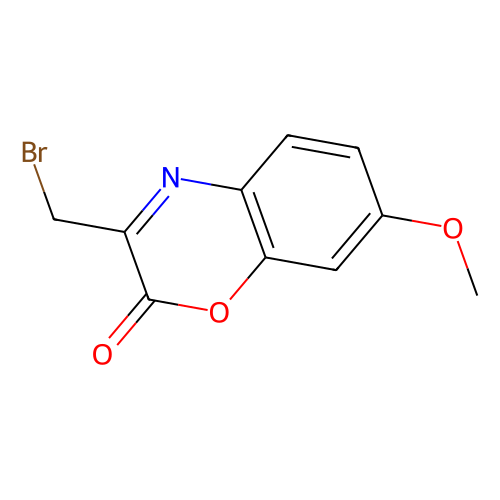 <em>3</em>-溴甲基-7-甲氧基-<em>1</em>,4-苯并恶嗪-<em>2</em>-酮[用于高效液相色谱标记]，124522-09-4，>98.0%(T)
