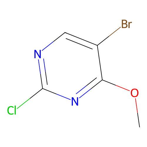 5-溴-2-氯-<em>4</em>-<em>甲</em><em>氧基</em><em>嘧啶</em>，57054-92-9，97%