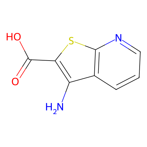 <em>3</em>-氨基<em>噻吩</em><em>并</em>[<em>2,3-b</em>]吡啶-<em>2</em>-羧酸，58327-75-6，95%