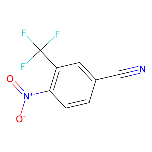 4-硝基-<em>3</em>-(三氟甲基)苯甲腈，320-36-5，98%