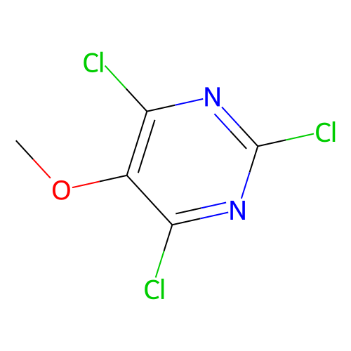 2,4,6-<em>三</em><em>氯</em>-5-<em>甲</em><em>氧基</em>嘧啶，60703-46-0，95%