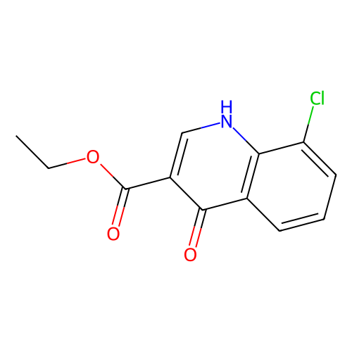 8-氯-<em>4</em>-羟基喹啉-<em>3</em>-甲酸乙酯，73987-37-8，97%