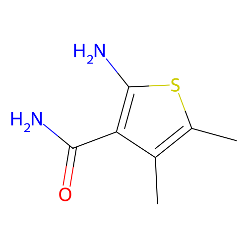 2-氨基-4,5-<em>二甲基</em>噻吩-<em>3</em>-羧<em>酰胺</em>，51486-04-5，98%