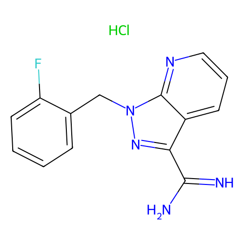 1-(2-氟苄基)-1H-吡唑并[<em>3,4-b</em>]吡啶-<em>3</em>-甲脒盐酸盐，256499-19-1，97%